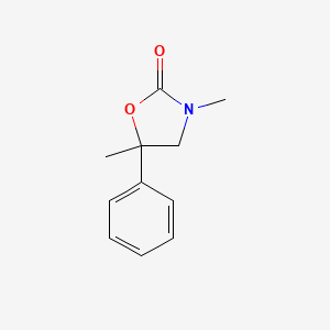 2-Oxazolidinone, 3,5-dimethyl-5-phenyl-