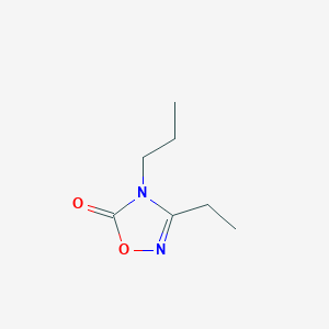 1,2,4-Oxadiazol-5(4H)-one, 3-ethyl-4-propyl-