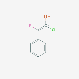 lithium;(2-chloro-1-fluoroethenyl)benzene