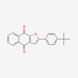 2-(4-tert-Butylphenyl)naphtho[2,3-b]furan-4,9-dione