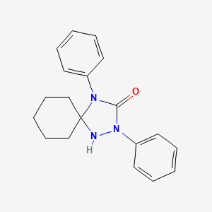 1,2,4-Triazaspiro[4.5]decan-3-one, 2,4-diphenyl-