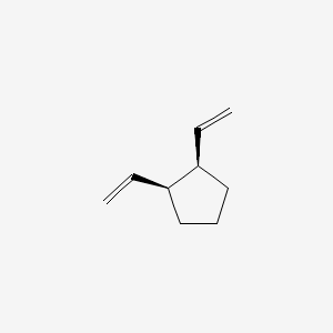 (1R,2S)-1,2-Diethenylcyclopentane