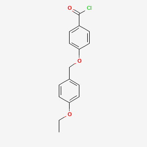 4-[(4-Ethoxyphenyl)methoxy]benzoyl chloride