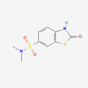 N,N-Dimethyl-2-oxo-2,3-dihydro-1,3-benzothiazole-6-sulfonamide