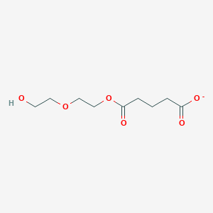 5-[2-(2-Hydroxyethoxy)ethoxy]-5-oxopentanoate