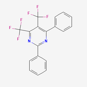 2,4-Diphenyl-5,6-bis(trifluoromethyl)pyrimidine