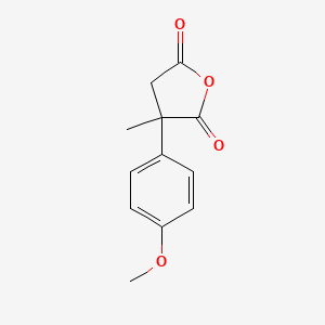 3-(4-Methoxyphenyl)-3-methyloxolane-2,5-dione