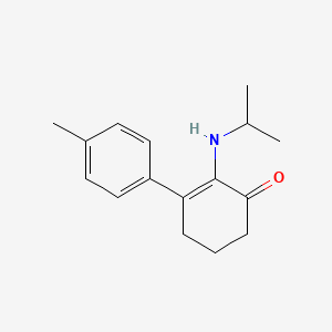 2-(Isopropylamino)-3-(4-methylphenyl)-2-cyclohexen-1-one