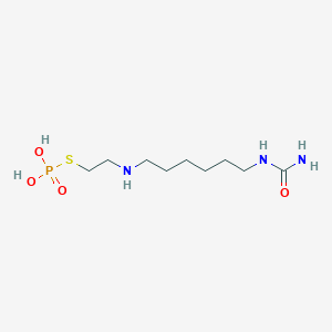 S-(2-{[6-(Carbamoylamino)hexyl]amino}ethyl) dihydrogen phosphorothioate