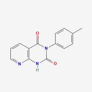 3-(4-methylphenyl)pyrido[2,3-d]pyrimidine-2,4(1H,3H)-dione