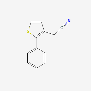 (2-Phenylthiophen-3-yl)acetonitrile