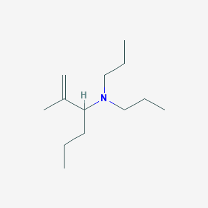 2-Methyl-N,N-dipropylhex-1-en-3-amine