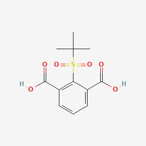 1,3-Benzenedicarboxylic acid, 2-[(1,1-dimethylethyl)sulfonyl]-