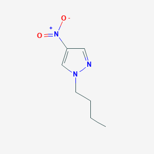 molecular formula C7H11N3O2 B1453275 1-丁基-4-硝基吡唑 CAS No. 1240574-64-4