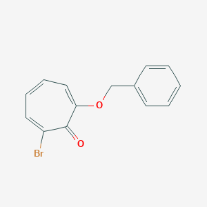 2-(Benzyloxy)-7-bromocyclohepta-2,4,6-trien-1-one