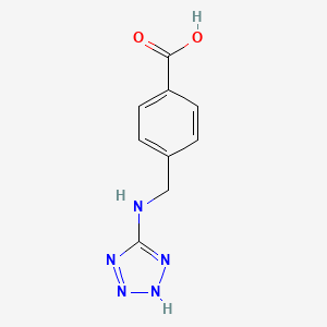 Benzoic acid, 4-[(1H-tetrazol-5-ylamino)methyl]-