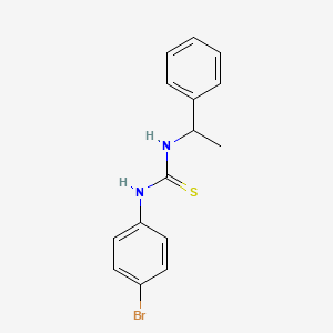 N-(4-Bromophenyl)-N'-(1-phenylethyl)thiourea