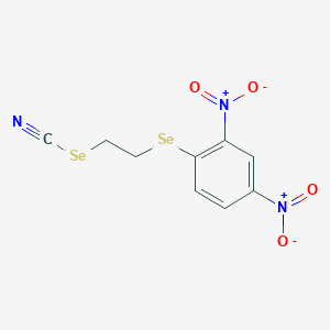 2-[(2,4-Dinitrophenyl)selanyl]ethyl selenocyanate