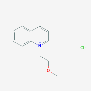 1-(2-Methoxyethyl)-4-methylquinolin-1-ium chloride