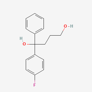 1-(4-Fluorophenyl)-1-phenylbutane-1,4-diol