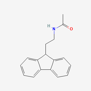 N-[2-(9H-Fluoren-9-YL)ethyl]acetamide