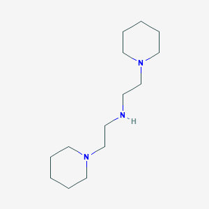 1-Piperidineethanamine, N-[2-(1-piperidinyl)ethyl]-