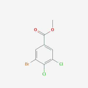 molecular formula C8H5BrCl2O2 B1453281 Methyl 3-Bromo-4,5-dichlorobenzoate CAS No. 1160574-77-5