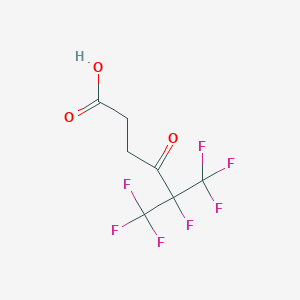 5,6,6,6-Tetrafluoro-4-oxo-5-(trifluoromethyl)hexanoic acid