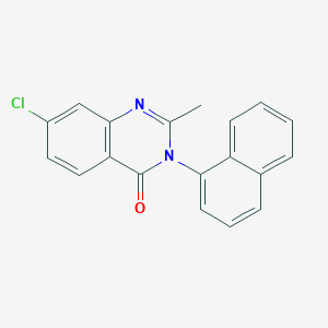 7-Chloro-2-methyl-3-(naphthalen-1-yl)quinazolin-4(3H)-one