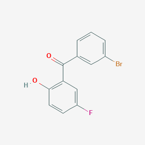 (3-Bromophenyl)(5-fluoro-2-hydroxyphenyl)methanone