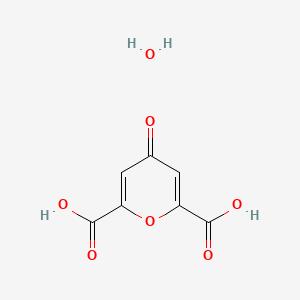 B1453286 Chelidonic acid monohydrate CAS No. 6003-94-7