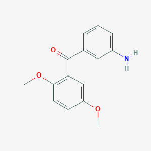 (3-Aminophenyl)(2,5-dimethoxyphenyl)methanone