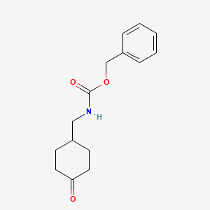 B1453314 4-N-Cbz-Aminomethyl-cyclohexone CAS No. 869895-17-0
