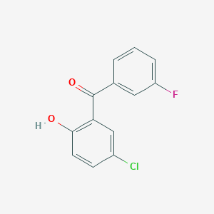 (5-Chloro-2-hydroxyphenyl)(3-fluorophenyl)methanone