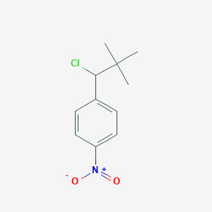 1-(1-Chloro-2,2-dimethylpropyl)-4-nitrobenzene