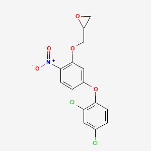 2-{[5-(2,4-Dichlorophenoxy)-2-nitrophenoxy]methyl}oxirane