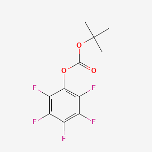 Carbonic acid, 1,1-dimethylethyl pentafluorophenyl ester