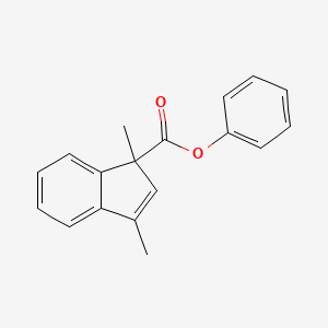 Phenyl 1,3-dimethyl-1H-indene-1-carboxylate