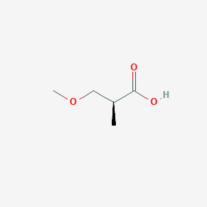 molecular formula C5H10O3 B1453344 (2S)-3-甲氧基-2-甲基丙酸 CAS No. 1315000-09-9