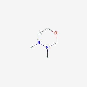 3,4-Dimethyl-1,3,4-oxadiazinane