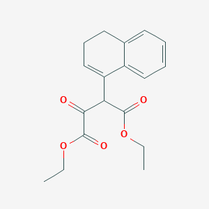 Diethyl 2-(3,4-dihydronaphthalen-1-yl)-3-oxobutanedioate