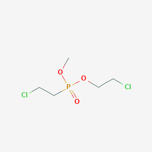 2-Chloroethyl methyl (2-chloroethyl)phosphonate