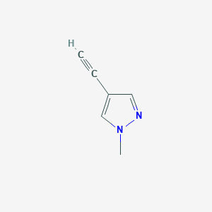 B1453350 4-Ethynyl-1-methyl-1H-pyrazole CAS No. 39806-89-8