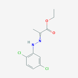 Ethyl 2-[2-(2,5-dichlorophenyl)hydrazinylidene]propanoate