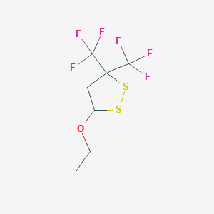 1,2-Dithiolane, 5-ethoxy-3,3-bis(trifluoromethyl)-