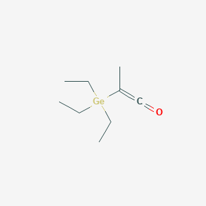 2-(Triethylgermyl)prop-1-en-1-one