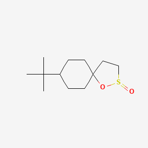 1-Oxa-2-thiaspiro[4.5]decane, 8-(1,1-dimethylethyl)-, 2-oxide