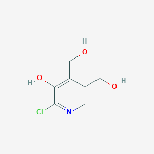 2-Chloro-4,5-bis(hydroxymethyl)pyridin-3-ol