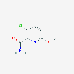B1453362 3-Chloro-6-methoxypyridine-2-carboxamide CAS No. 1257535-44-6