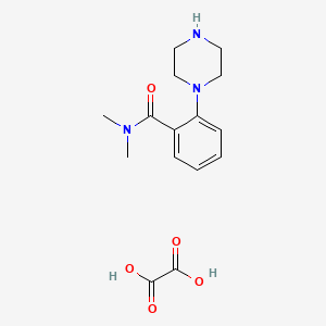 N,N-Dimethyl-2-(piperazin-1-yl)benzamide oxalate